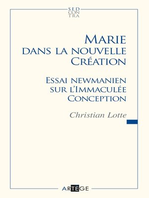 cover image of Marie dans la nouvelle création
